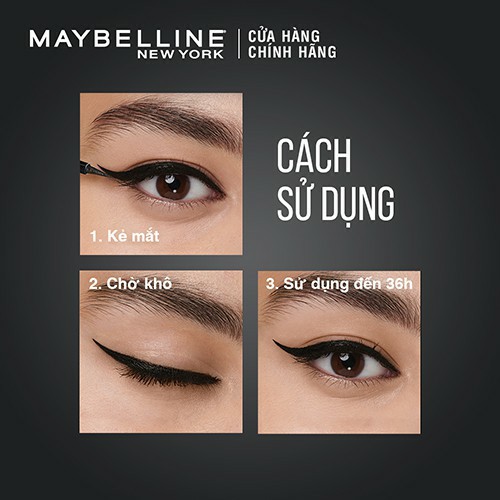 Bút Kẻ Mắt Nước Lâu Trôi 36H Maybelline New York Line Tatoo High Impact Liner 1g