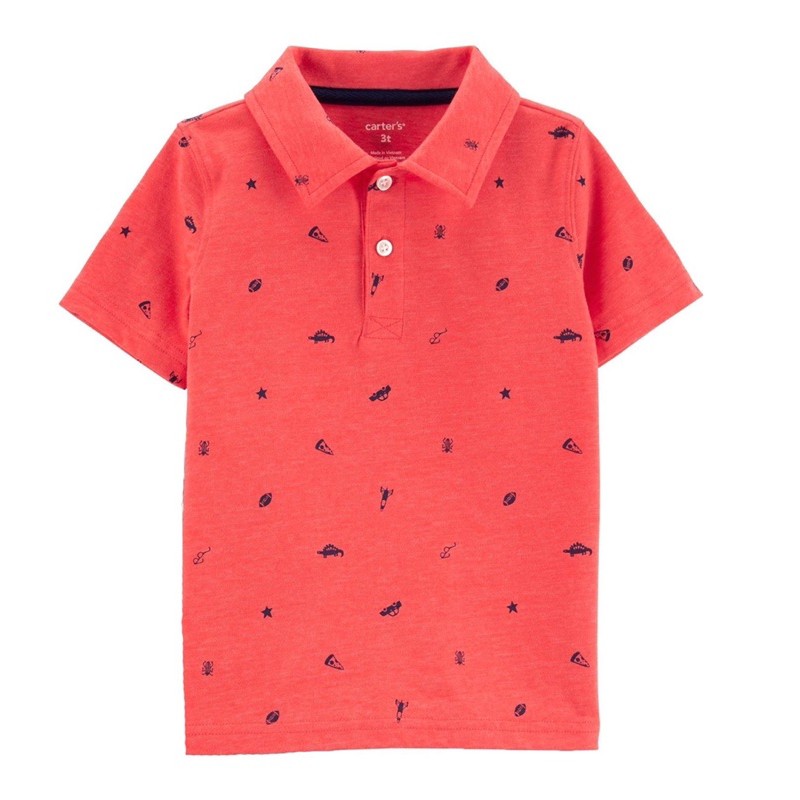 Áo thun có cổ polo cho bé trai Carter’s