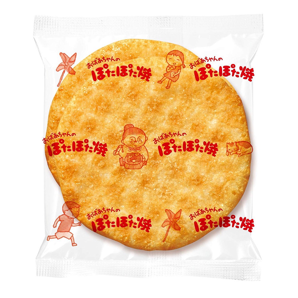 Bánh gạo bà già nhật bản Kameda Potapota yaki 124g (22 cái / gói )