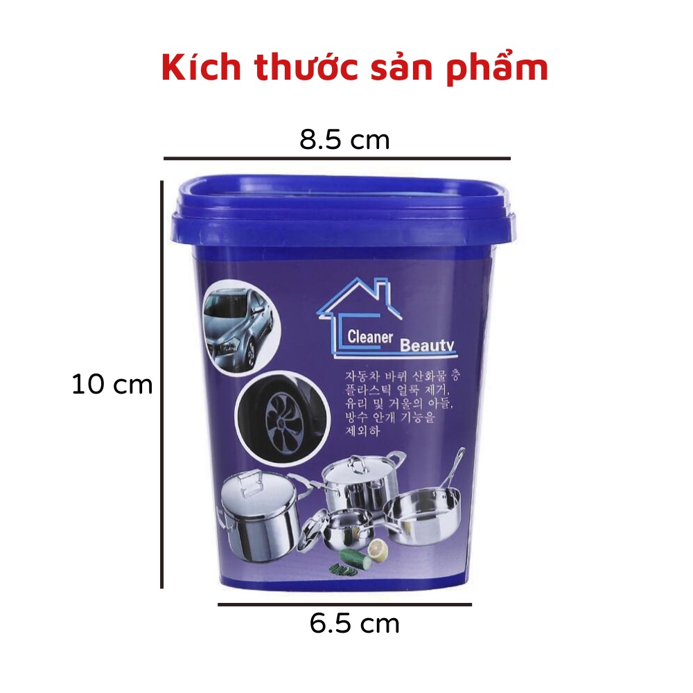 Bột tẩy trắng làm sạch xoong nồi chảo sàn nhà tắm nhà bếp đa năng cao cấp an toàn cho gia đình