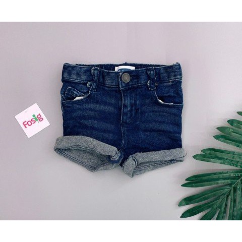 [10-13kg] Quần Short Jean  bé trai  bé gái - Jean Đậm