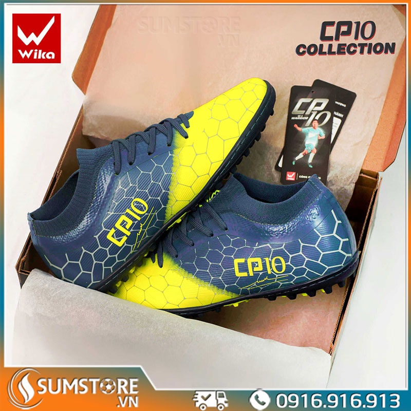 Giày Bóng Đá Công Phượng CP10 (4 màu chọn lựa) - Giày Đá banh Wika Cao Cấp