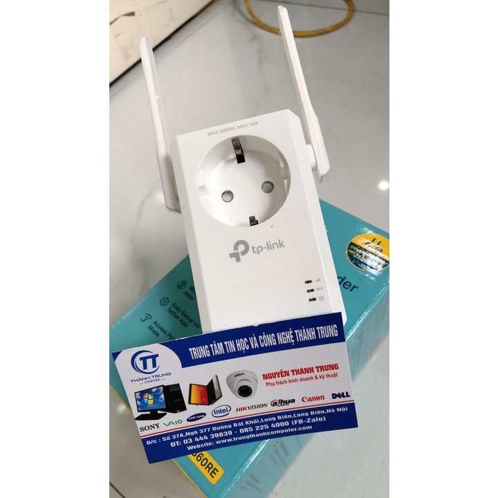 Bộ Mở Rộng Sóng Wifi TP-Link TL-WA850RE Chuẩn N 300Mbps - Hàng Chính Hãng