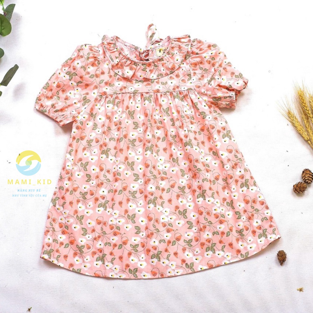 váy xinh cho bé gái siêu mát 1-7 tuổi, (ẢNH THẬT ), mamikid