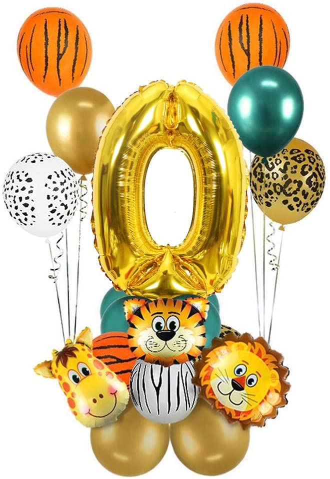 Set 18 Bong Bóng Trang Trí Tiệc Sinh Nhật 0-8th