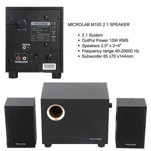 Loa Microlab M105 ( 2.1 )