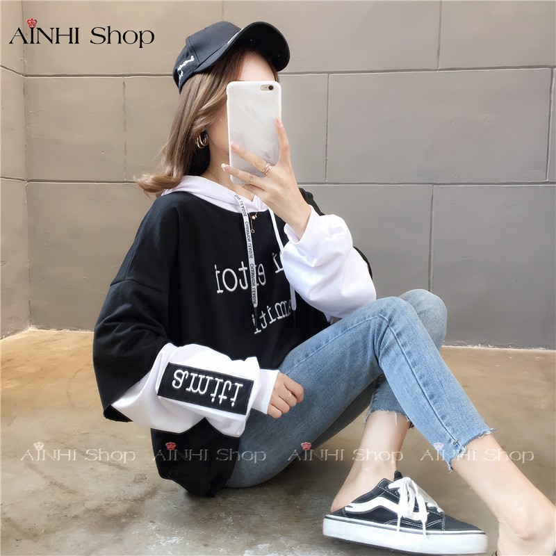 Áo Hoodie Nữ ❤️Freeship❤️ Áo Khoác Hoodie (In Chữ SMITI Siêu Đẹp Cá Tính) Vải Nỉ Nhiều Màu Cute | BigBuy360 - bigbuy360.vn