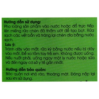 Nước rửa chén Lix Siêu sạch 3,6kg/Can Hương trà xanh siêu sạch tiết kiệm