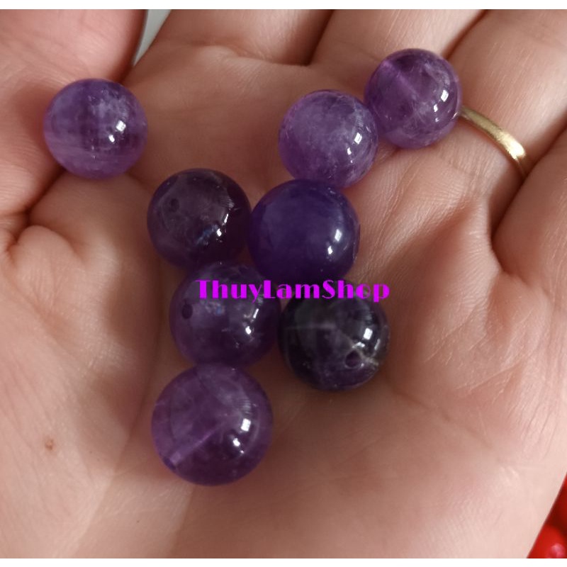 Viên đá màu tím 12 lithanh tẩy bài, làm handmade, DIY, sư