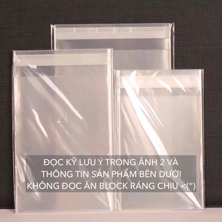 Sleeve MeeT 9.2x13cm 9.8x14cm 10.3x15cm 10.8x15.5cm dày đựng polaroid pola postcard ảnh bọc bảo vệ thẻ bài size lớn