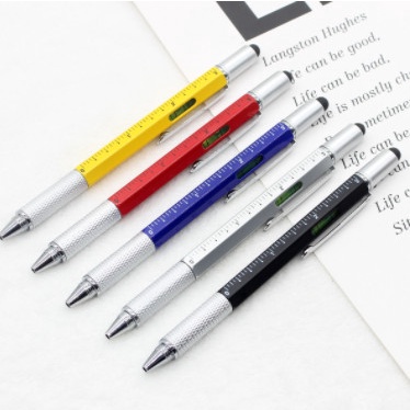 Bút cảm ứng chạm kèm tuốc nơ vít 6 trong 1 đa năng tiện dụng (1341BDN)