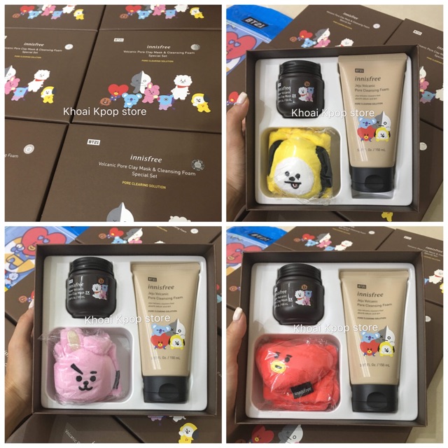 Bộ mỹ phẩm BT21 (Hàng chính hãng)