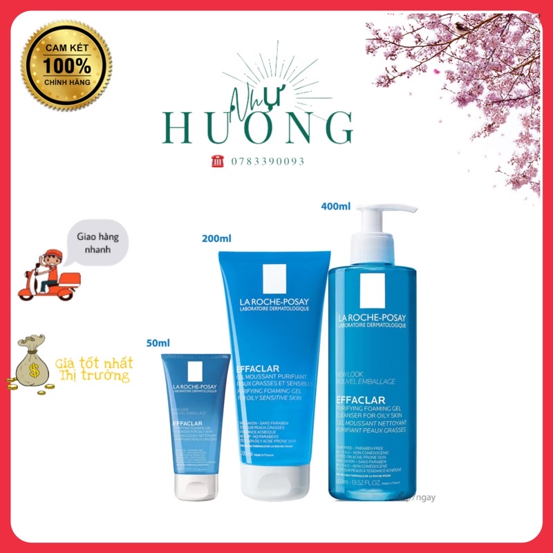 [Chính hãng 100%] Sữa rửa mặt La Roche Posay