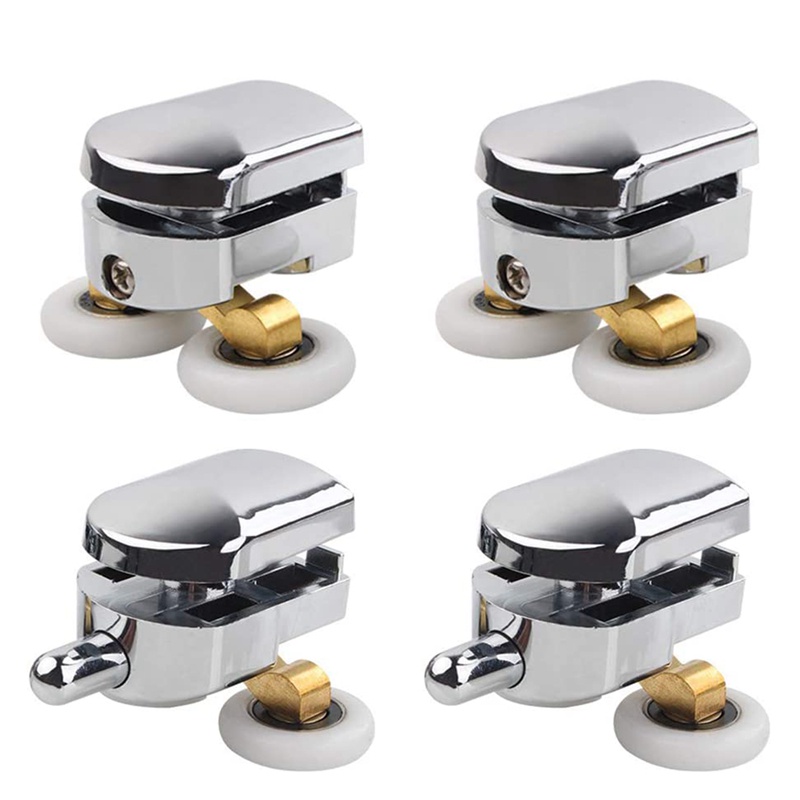 Set 4 con lăn cửa nhà tắm 23mm