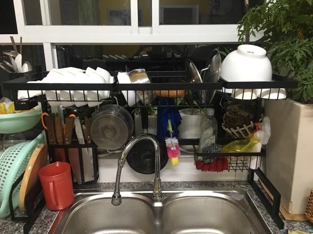 B267 Kệ Để Bát Đũa Đa Năng | BigBuy360 - bigbuy360.vn