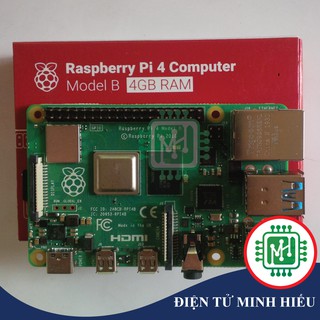 Máy tính Raspberry Pi 4 - 4Gb - Pi 4B