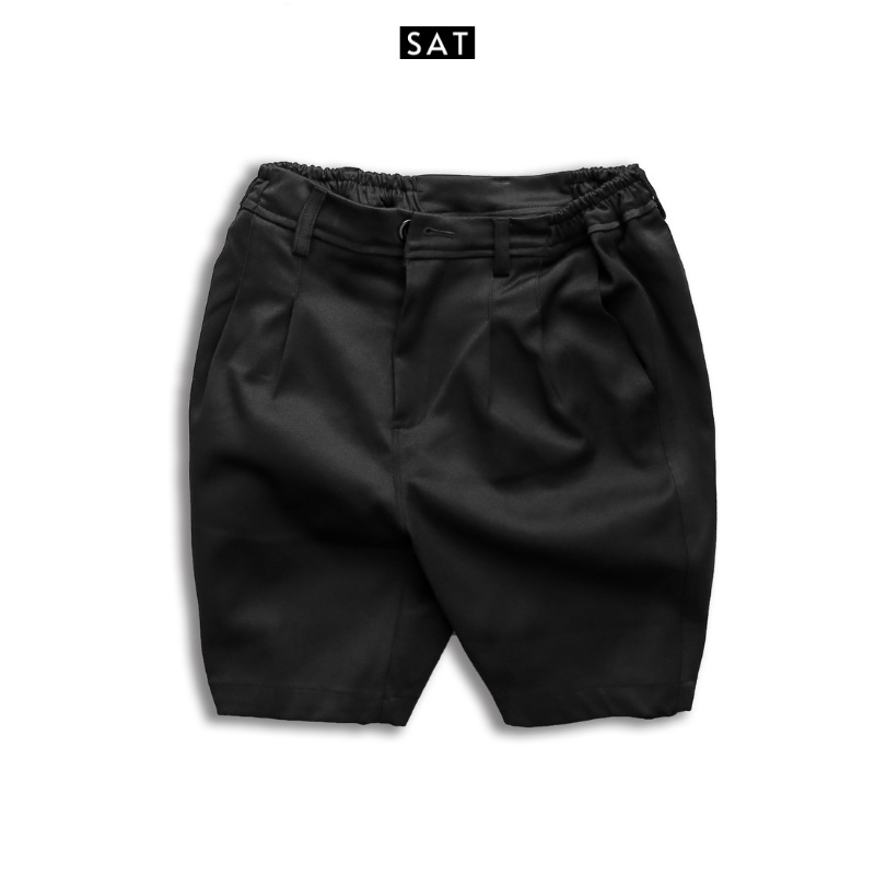 Quần short quần đùi nam SAT SPRE-02 vải kaki cao cấp trẻ trung, dày dặn, co giãn nhẹ, chuẩn form