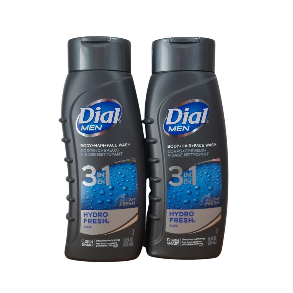 Sữa tắm gội nam Dial Men 473ml Mỹ - sữa tắm, gội, rửa mặt - Hàng nhập khẩu