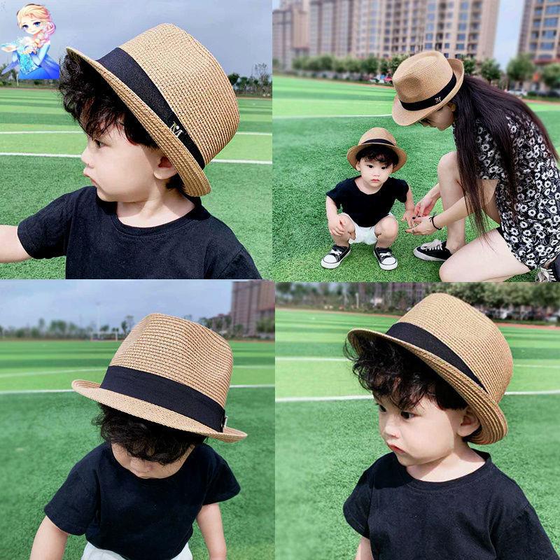 Nón Cói Che Nắng Đi Biển Mùa Hè In Họa Tiết Hoạt Hình Cho Mẹ Và Bé