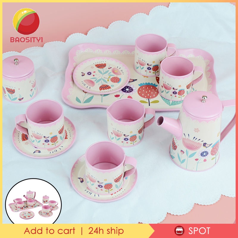 Bộ 12 món đồ chơi giả tách trà cho bé