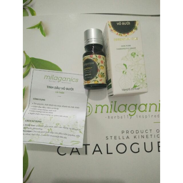 Tinh dầu Bưởi Milaganics 10ml