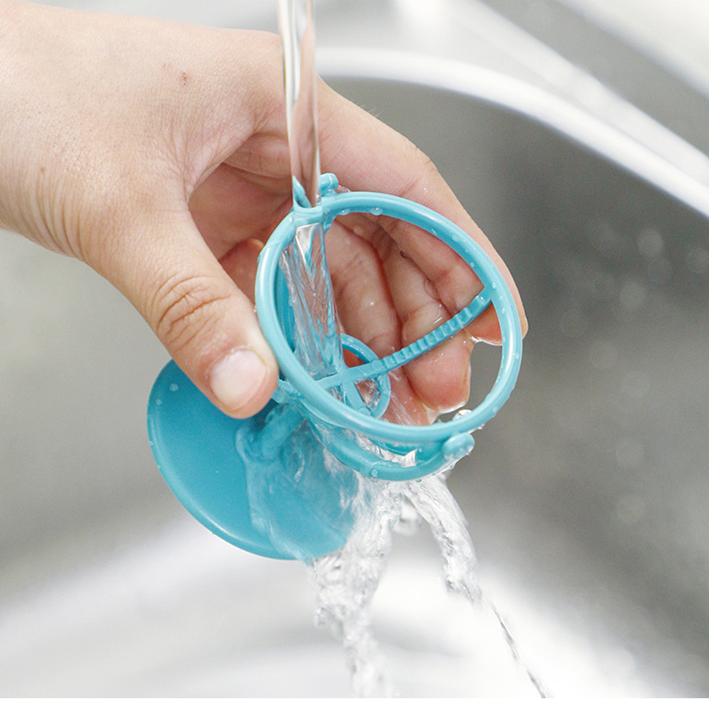 [Hàng mới về] Giá Đỡ Mút Trang Điểm Gắn Tường Khô Thoáng Tiện Lợi