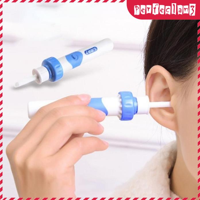 💕Thássia Sport Store💕Electric Ear Vacuum Cleaner Wax Dirt Fluid Remover Painless Safe Product White