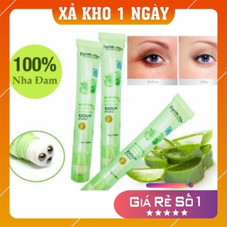 Lăn mắt nha đam xóa thâm quầng, cây lăn giảm bọng mắt