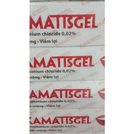 Kem bôi nhiệt miệng thảo dược Kamatsgel