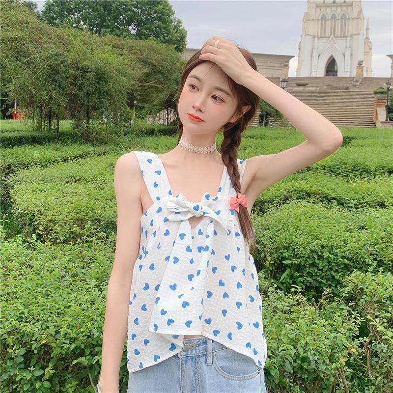 Áo croptop IELGY không tay cá tính cho nữ