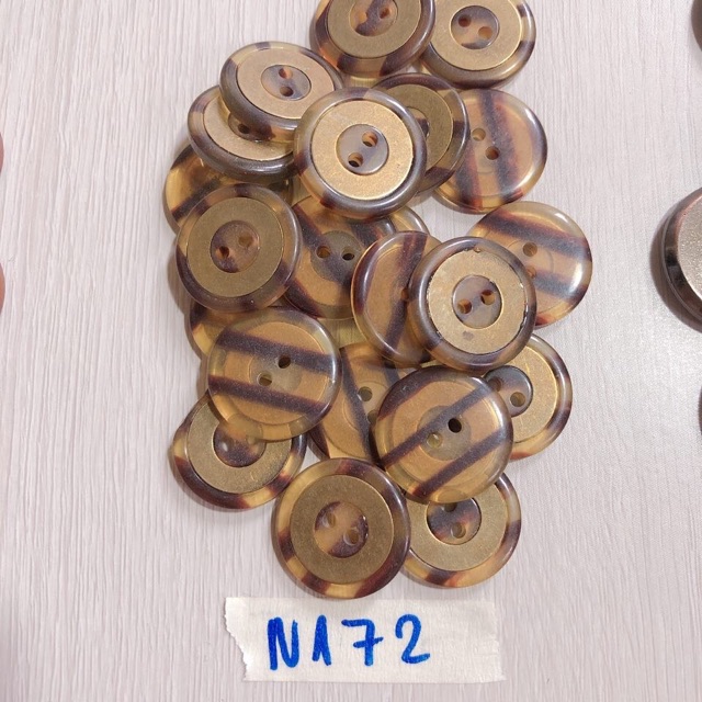 Combo 5,10 nút áo màu N170-173