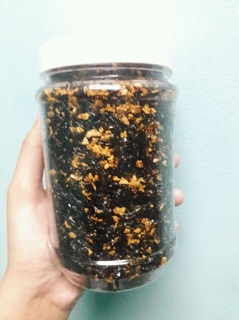 Rong biển cháy tỏi 200gr