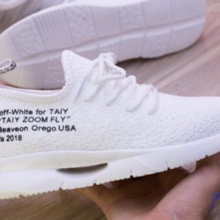 Giày cặp nam nữ Off White Full Trắng