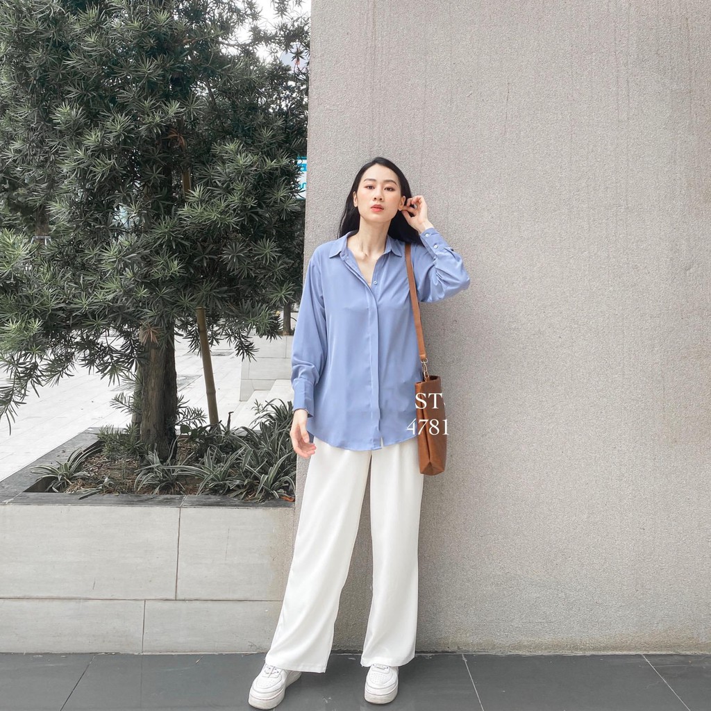 Sơ mi form rộng Bazic cực đẹp