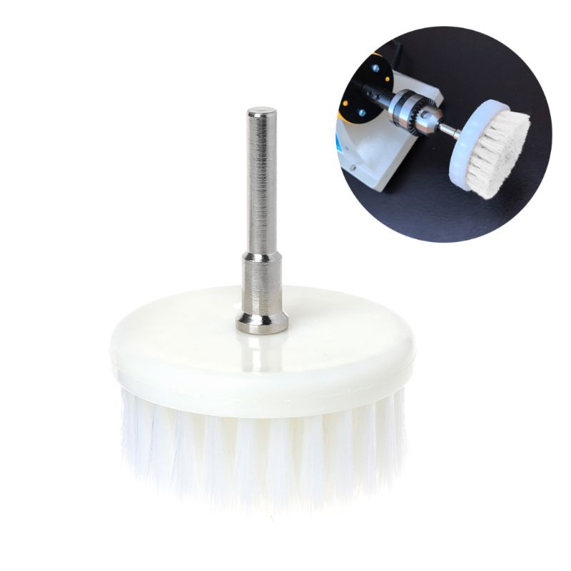 Đầu Cọ Mềm Màu Trắng 60mm Dùng Vệ Sinh Thảm Chùi Chân Tiện Dụng