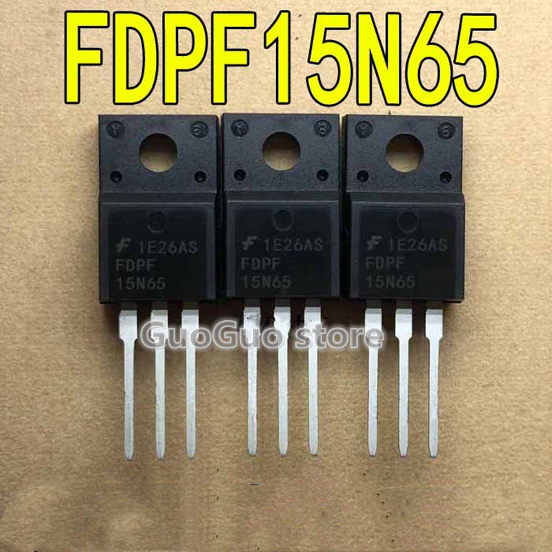 FDPF15N65 15A 2 chiếc FET 650V TO220 bóng bán dẫn kênh chữ N cách nhiệt 15N65 pxa