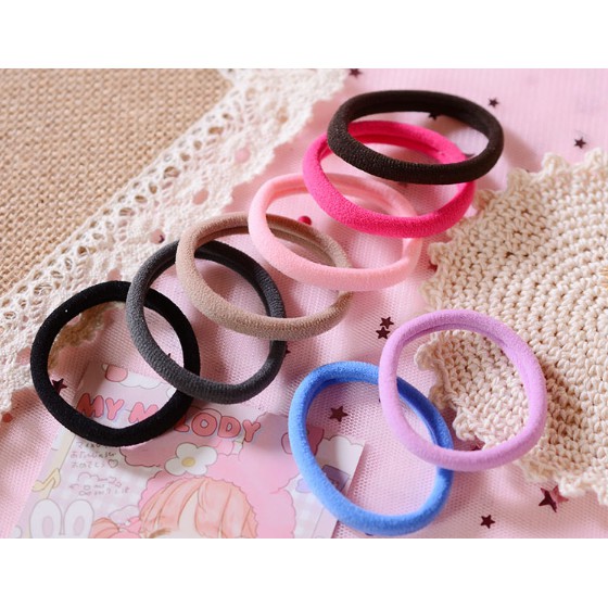 SET 10 THUN CỘT TÓC ĐỦ MÀU