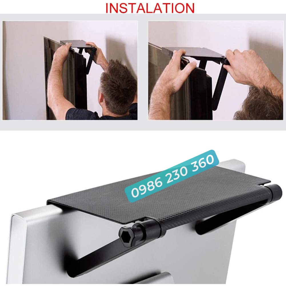 Giá Để Đồ Gác Trên Màn Hình Máy Tính Khay Để 32CM, Tivi - Screen Top Shelf- Lắp Đặt Đơn Giản - Tiết Kiệm Diện Tích