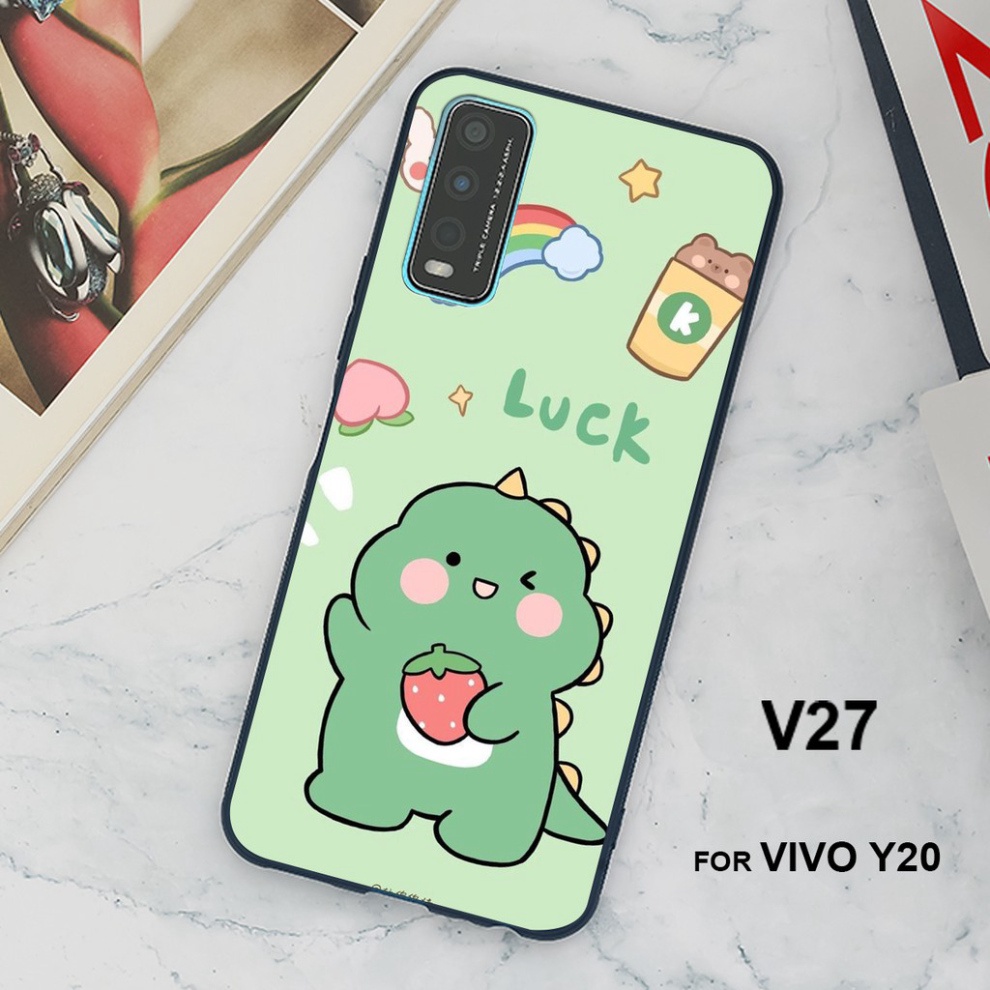 🔥New🔥Ốp Vivo Y20 (vivo v2027) in hình siêu dễ thương