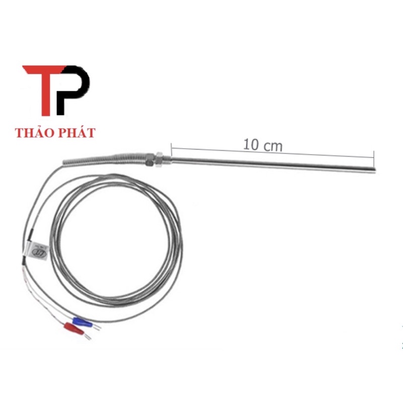 ĐẦU DÒ CẢM BIẾN NHIỆT ĐỘ ĐUÔI K 10cm (LOẠI TỐT)