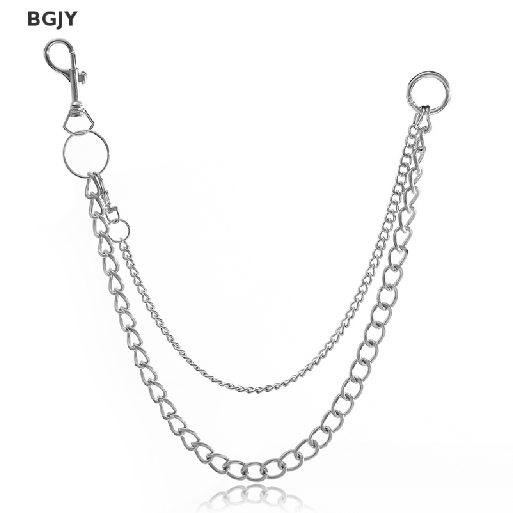 Dây Xích Hai Lớp Đeo Thắt Lưng Quần Jean Phong Cách Punk Hip Hop Mới