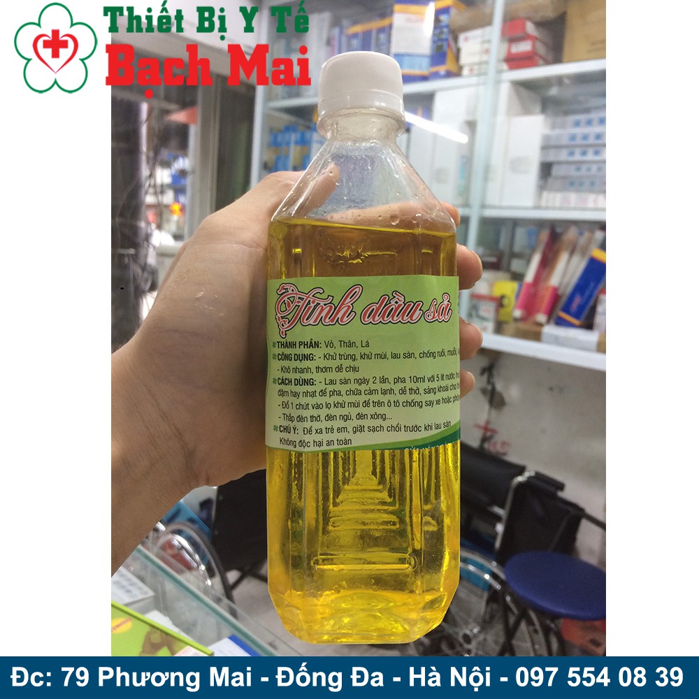 TINH DẦU XẢ 500ML SÁT TRÙNG ĐUỔI MUỖI CÔN TRÙNG