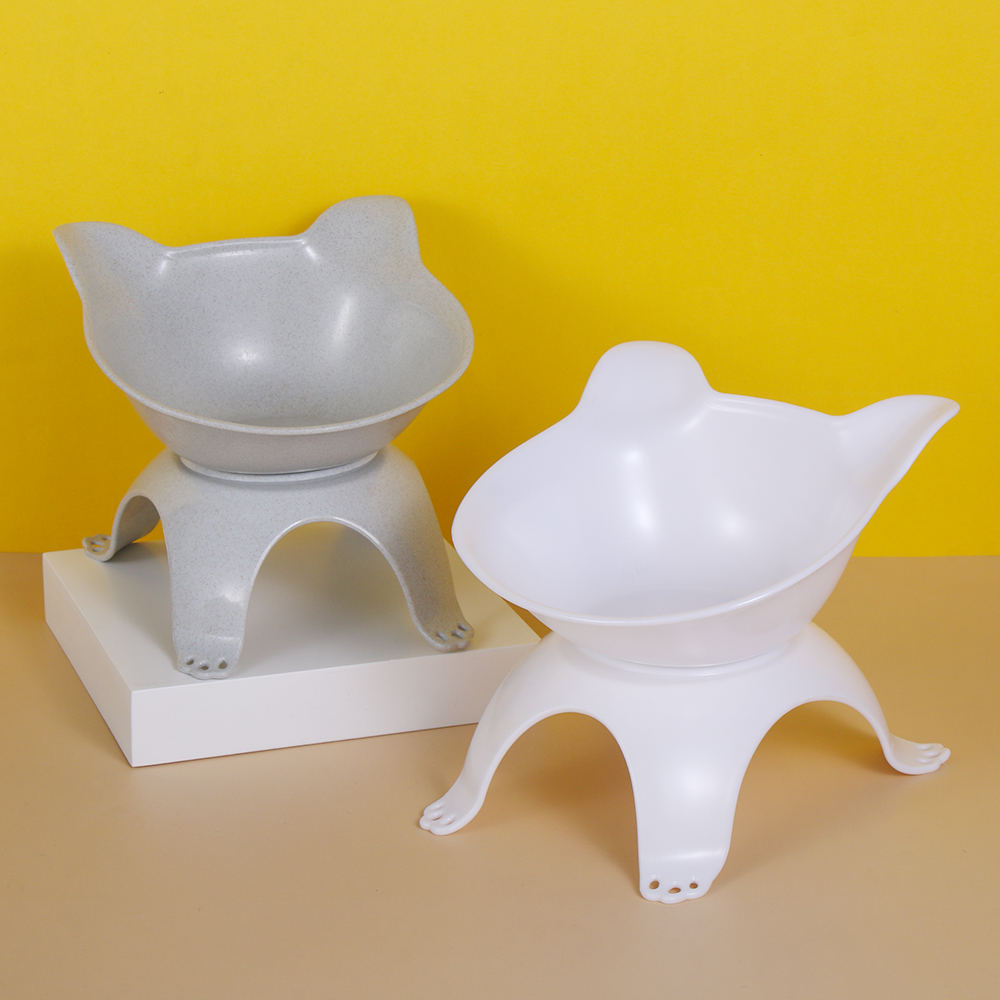 Tô ăn hình tai mèo cho thú cưng