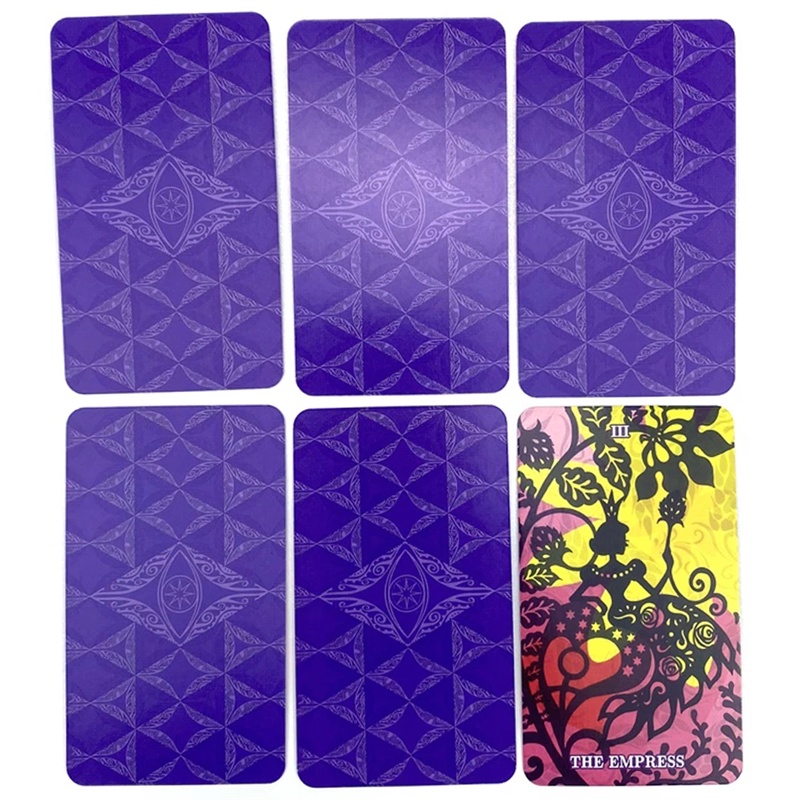 Silhouettes Tarot Deck 10.3x6cm Card Games