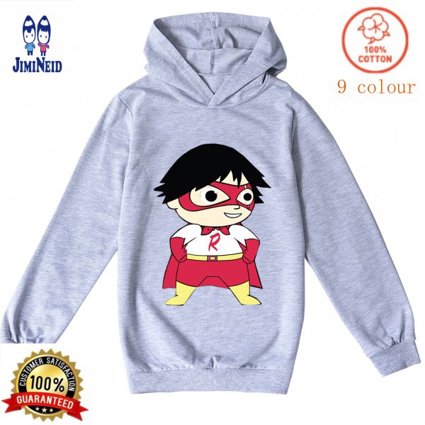 Áo Hoodie Họa Tiết Hoạt Hình Ryantoys Review Cho Bé Sw1313