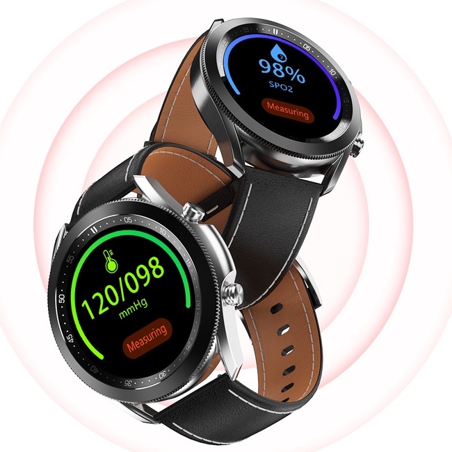 Đồng hồ thông minh nam [ Bezel xoay ] phong cách cơ cổ điển nghe gọi 2 chiều [ Smart Watch ] pim 1 tuần