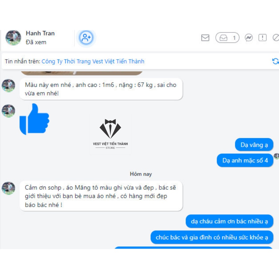 Áo măng tô nam trung niên vải dạ lông cừu nhập khẩu hàn quốc vest việt tiến thành