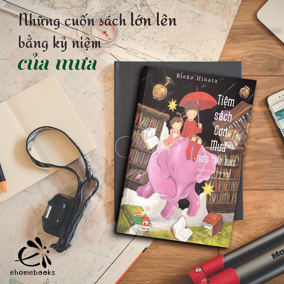 Sách Tiệm sách cơn mưa tập 2: Thiên thần Ruko