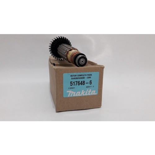 RÔ TO máy mài GA4030 👉Hàng Chính Hãng👈 ⚡️Liên hệ để được 𝐅𝐑𝐄𝐄 𝐒𝐇𝐈𝐏⚡️ 517648-6 Makita Rotor GA4030 GA 4030