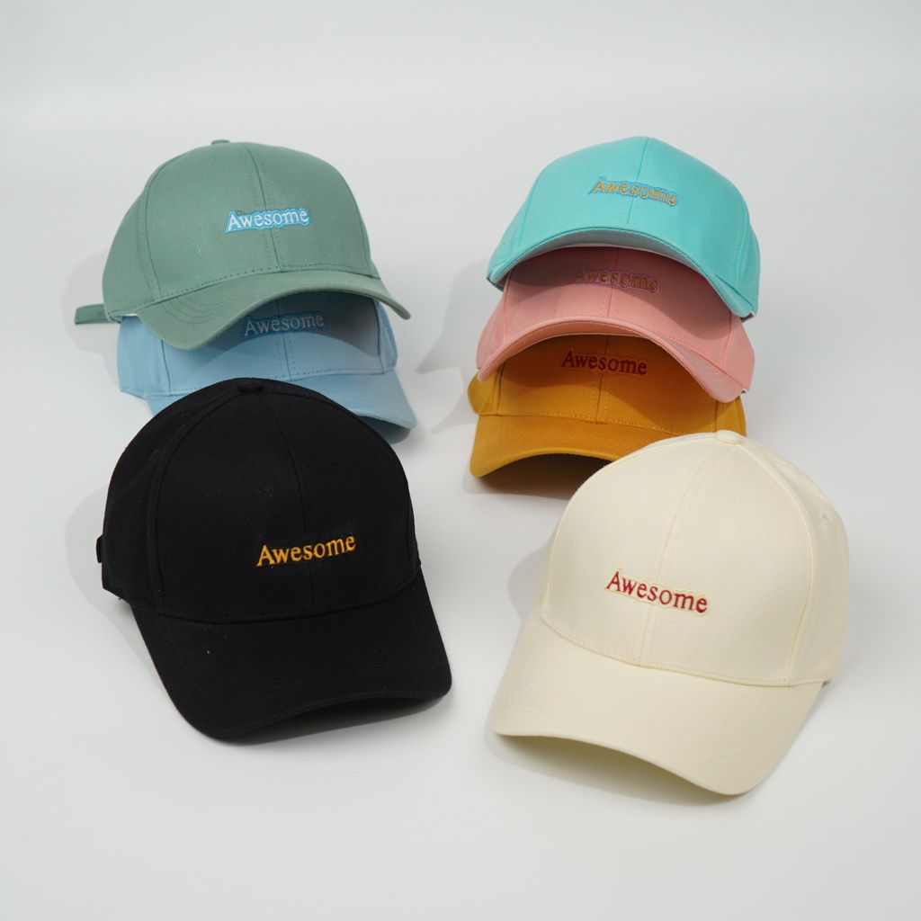 Mũ lưỡi trai thêu hình chữ Anything Nón kết chất kaki cao cấp form unisex nam nữ K32